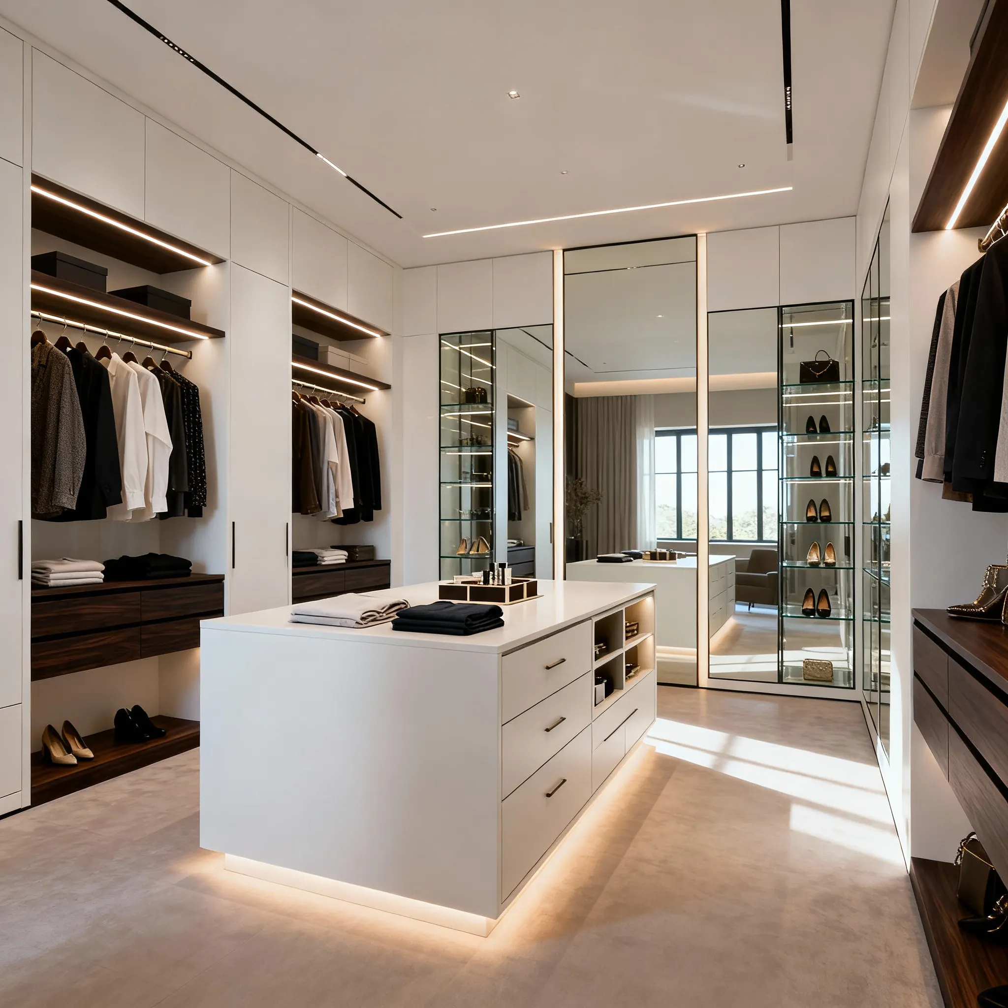 Mağaza teşhir ve otel suit mobilya uygulaması