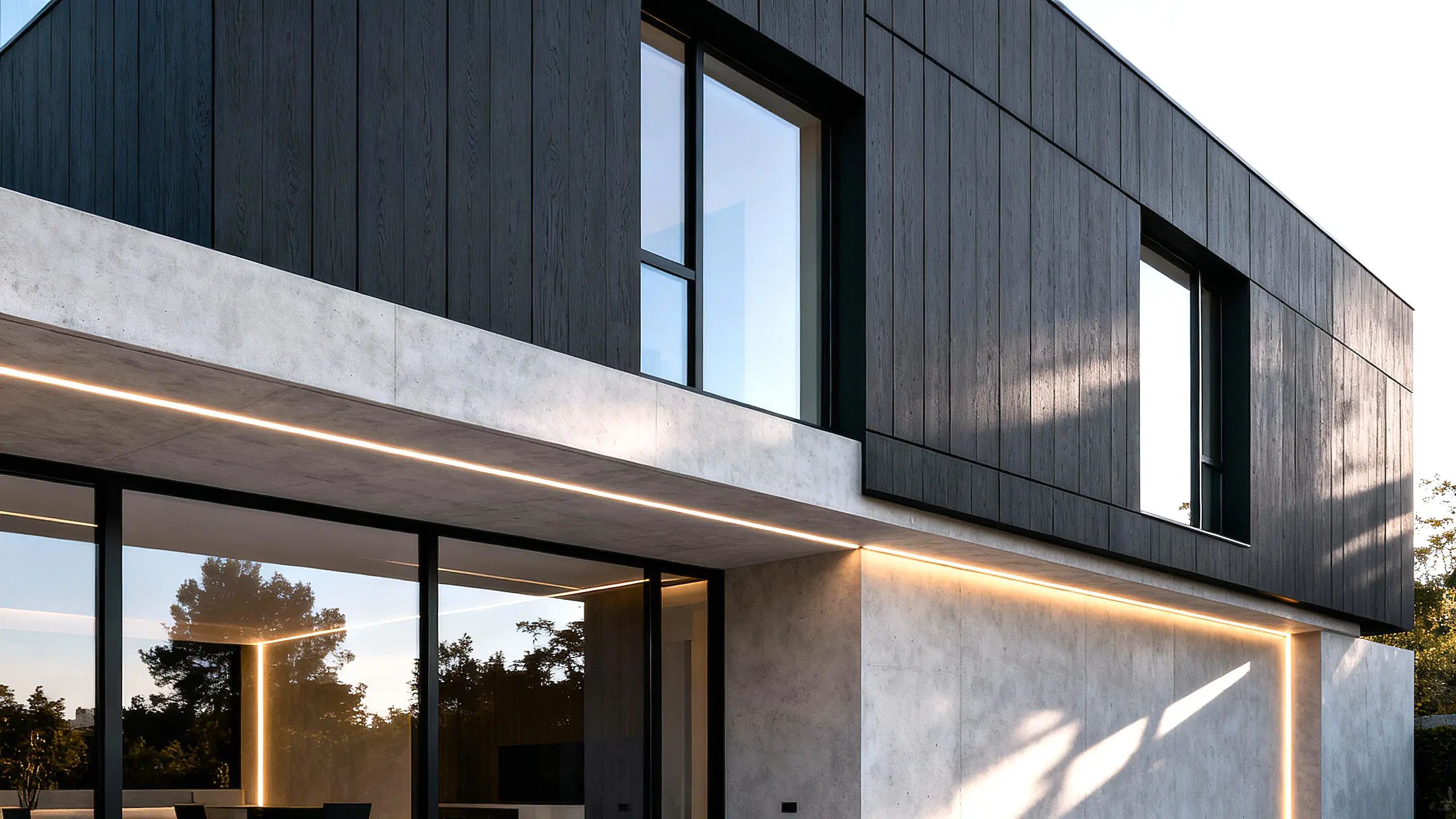 İzmir dış mekan villa yenileme dış cephe kaplama ve modern dış cephe tasarımları Viti Dizayn